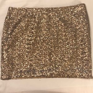 Sequin skirt